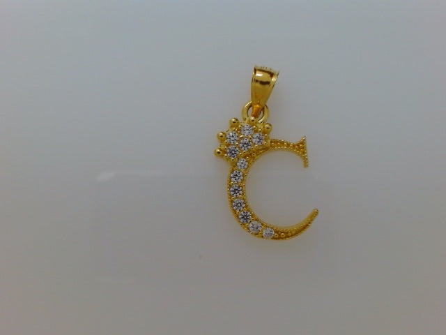 14k Yellow Gold Unisex Pendant 1.7g