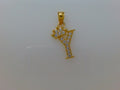 14k Yellow Gold Unisex Pendant 1.6g