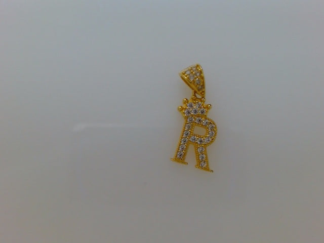 14k Yellow Gold Unisex Pendant 1.2g