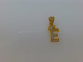 14k Yellow Gold Unisex Pendant 1.1g