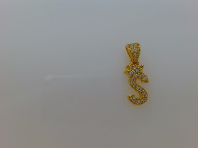 14k Yellow Gold Unisex Pendant 1g