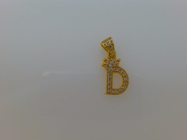 14k Yellow Gold Unisex Pendant 1.1g