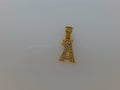 14k Yellow Gold Unisex Pendant 1.1g