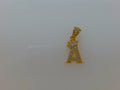 14k Yellow Gold Unisex Pendant 1.1g