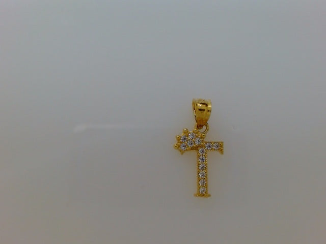 14k Yellow Gold Unisex Pendant 0.7g