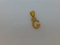 14k Yellow Gold Unisex Pendant 1.1g