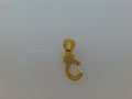 14k Yellow Gold Unisex Pendant 1g