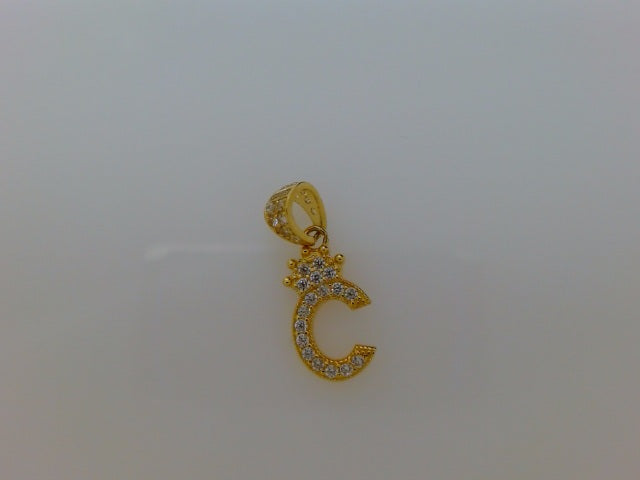 14k Yellow Gold Unisex Pendant 1g