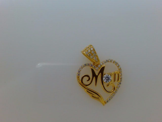 14k Yellow Gold Unisex Pendant 2.1g