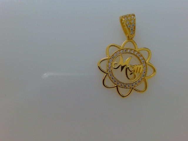 14k Yellow Gold Unisex Pendant 2.5g