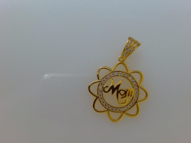 14k Yellow Gold Unisex Pendant 2.5g