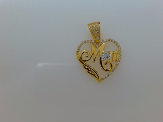 14k Yellow Gold Unisex Pendant 2.1g