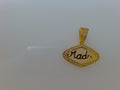 14k Yellow Gold Unisex Pendant 1.7g