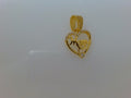 14k Yellow Gold Unisex Pendant 1.5g