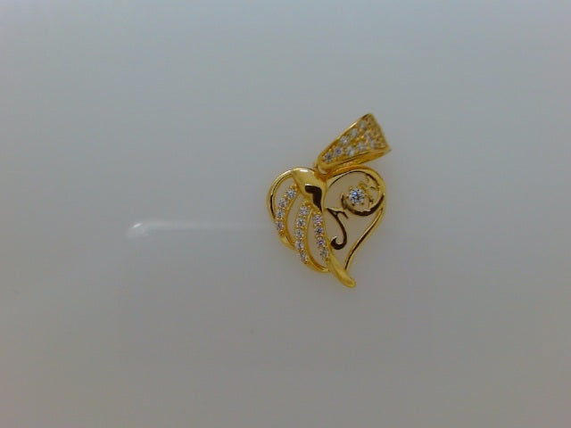 14k Yellow Gold Unisex Pendant 1.4g