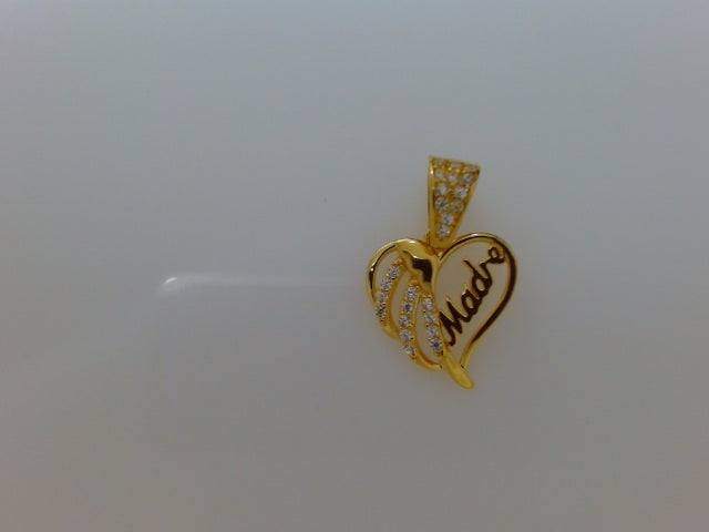14k Yellow Gold Unisex Pendant 1.4g