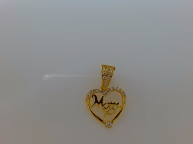 14k Yellow Gold Unisex Pendant 1.4g