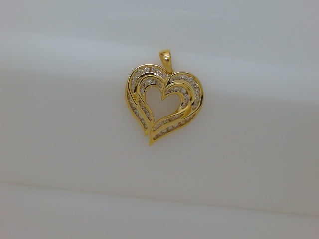 14k Yellow Gold Unisex Pendant 5.1g