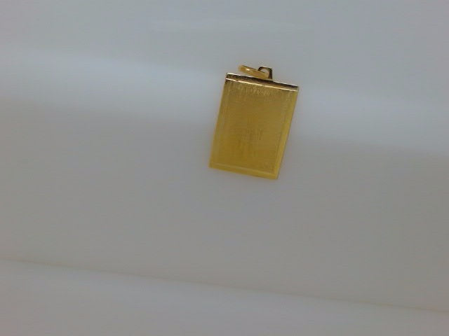 14k Yellow Gold Unisex Pendant 2.7g