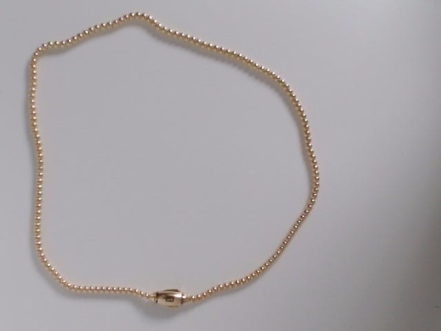 14k Yellow Gold Women's Choker 17g
