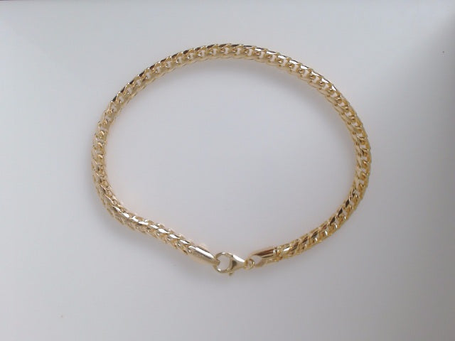 14k Yellow Gold Men's Bracelet 18.3g