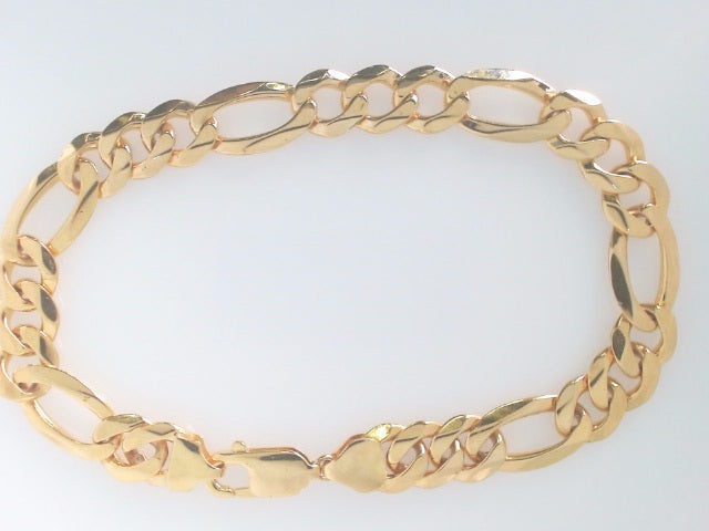 14k Yellow Gold Men's Bracelet 21.7g