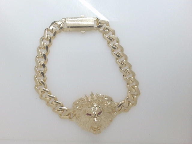14k Yellow Gold Men's Bracelet 31.3g