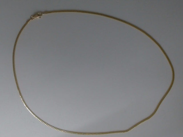 14 KT CADENA CUBANA SOLIDA DE FABRICA