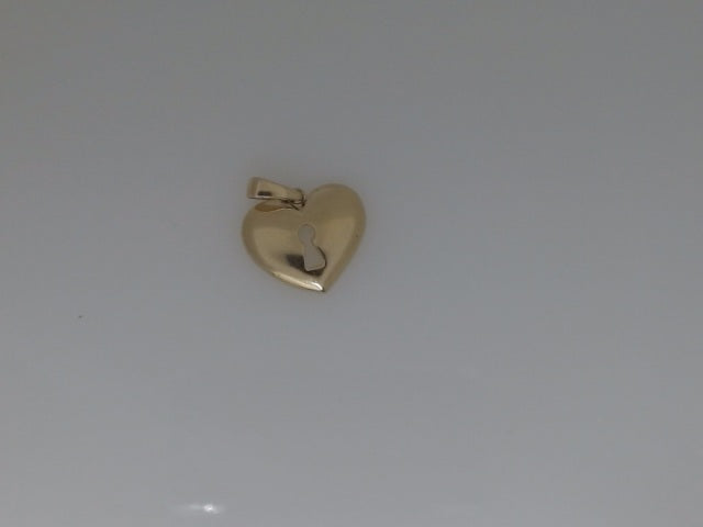 14k Yellow Gold Unisex Pendant 1.2g