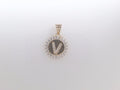 14k Yellow Gold Unisex Pendant 1.4g