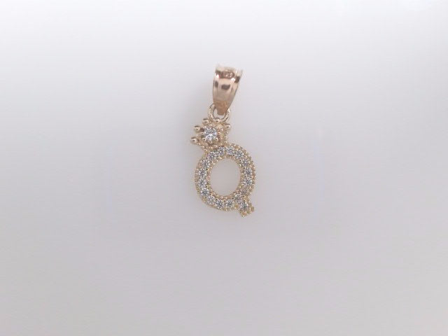 14k Yellow Gold Unisex Pendant 1.1g