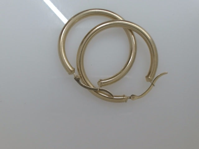10k Yellow Gold Argollas 2.5g