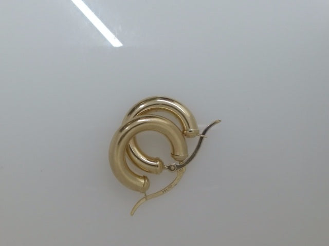 10k Yellow Gold Argollas 1.9g