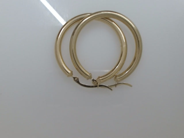 10k Yellow Gold Argollas 2.5g