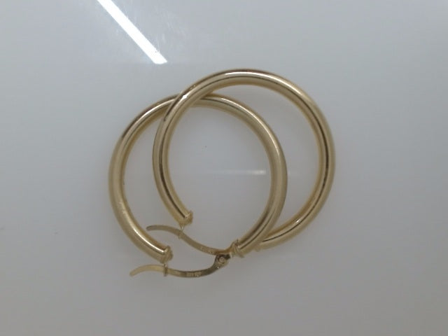 10k Yellow Gold Argollas 2.5g