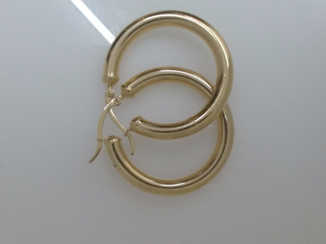 10k Yellow Gold Argollas 3.5g