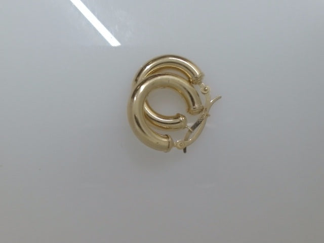10k Yellow Gold Argollas 2g