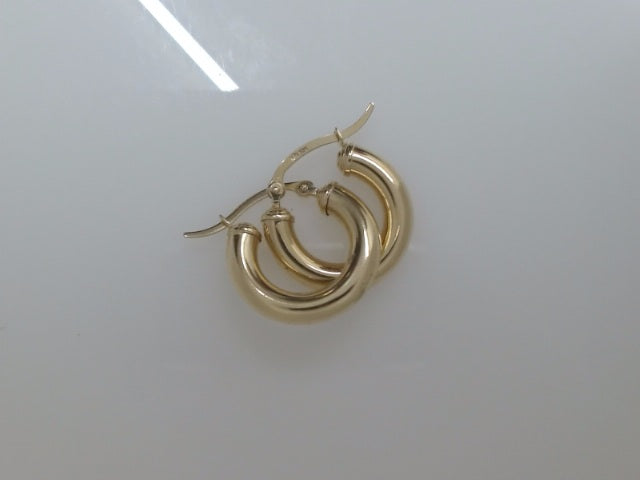 10k Yellow Gold Argollas 2g