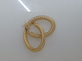 10k Yellow Gold Argollas 2.8g