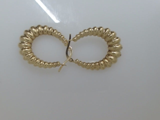 10k Yellow Gold Argollas 2.9g