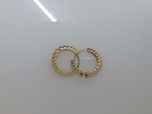 10k Yellow Gold Argollas 2.5g