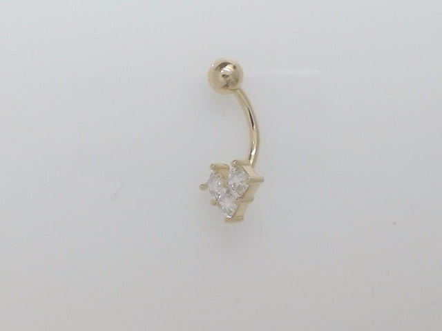 14k Yellow Gold Piercing 1.9g