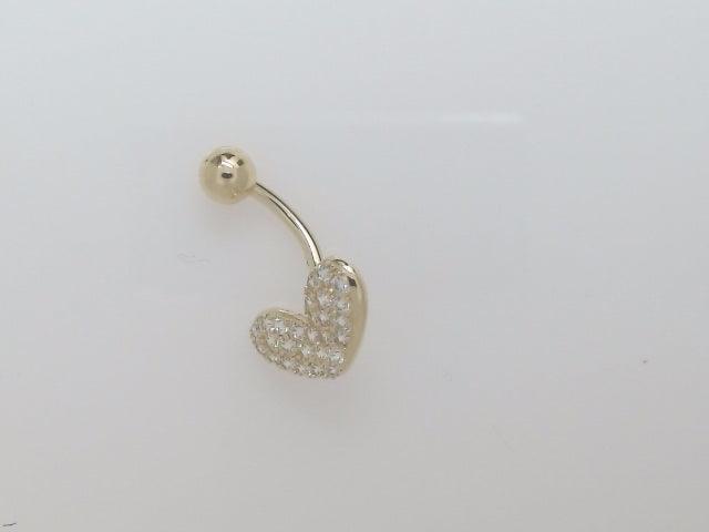 14k Yellow Gold Piercing 2.1g
