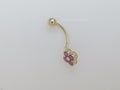 14k Yellow Gold Piercing 1.7g