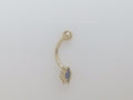 14k Yellow Gold Piercing 1.8g
