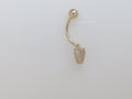 14k Yellow Gold Piercing 1.7g