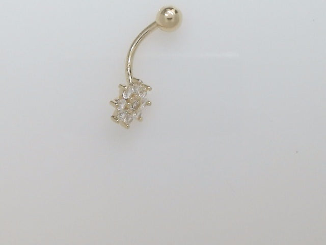 14k Yellow Gold Piercing 1.8g