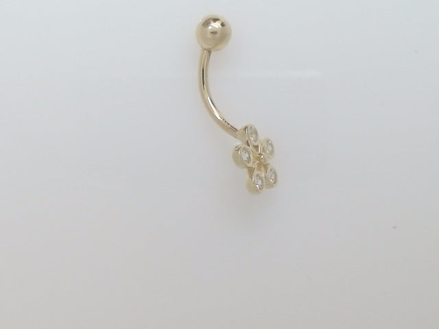14k Yellow Gold Piercing 1.8g