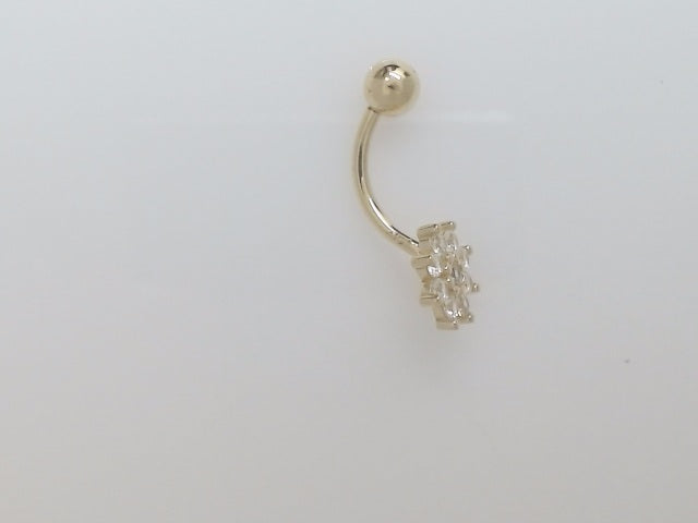 14k Yellow Gold Piercing 1.9g
