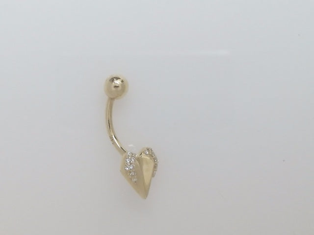 14k Yellow Gold Piercing 1.6g